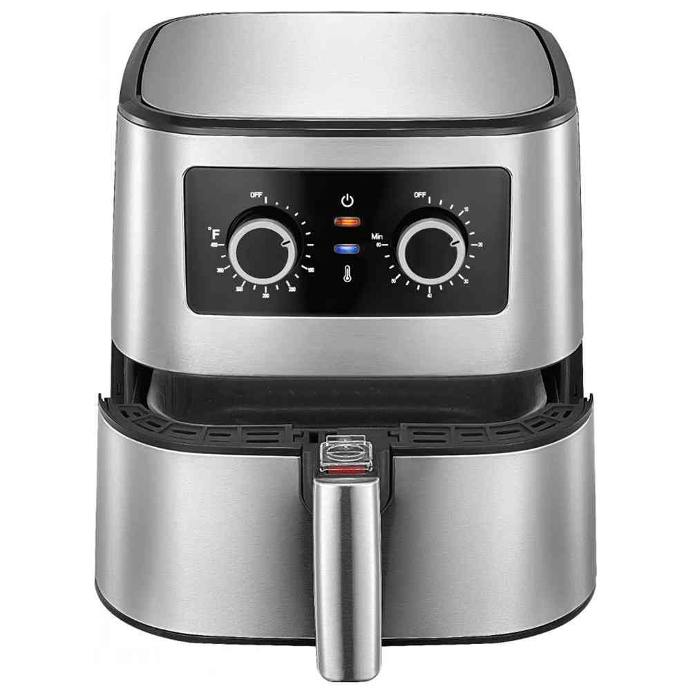 5-qt. Analog Air Fryer - Stainless Steel