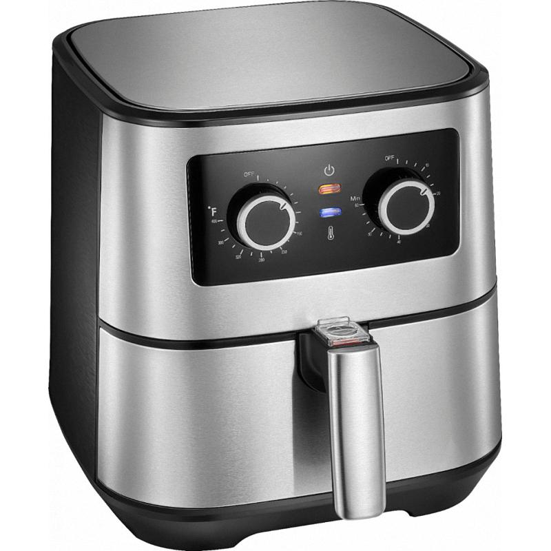 5-qt. Analog Air Fryer - Stainless Steel