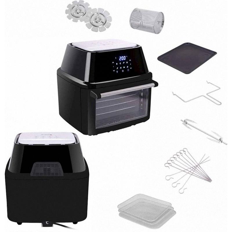 16L Digital Air Fryer Oven - Black
