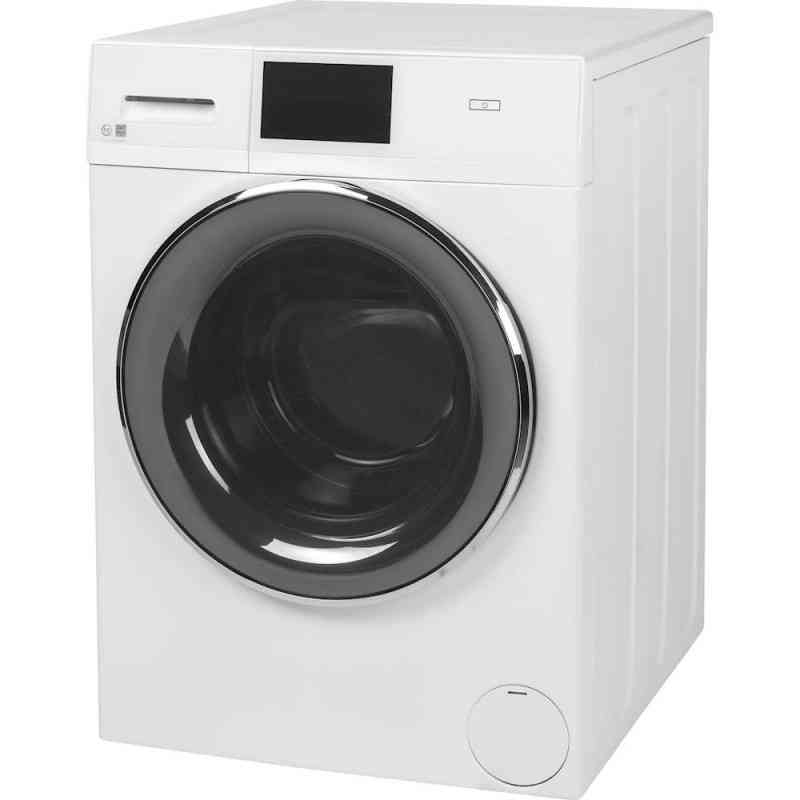 2.4 Cu. Ft. 16-Cycle High-Efficiency Front-Loading Washer with Steam - White