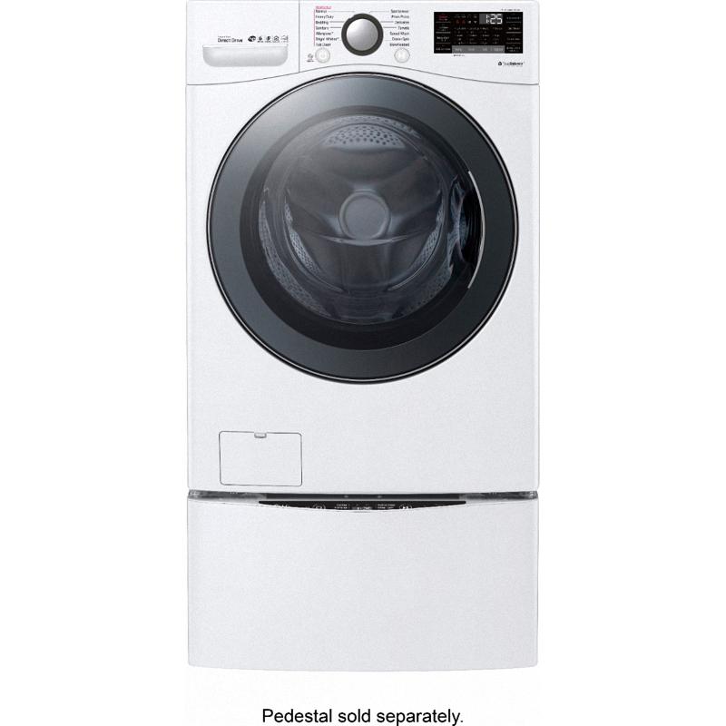 4.5 Cu. Ft. 14-Cycle Front-Loading Washer with Steam - White