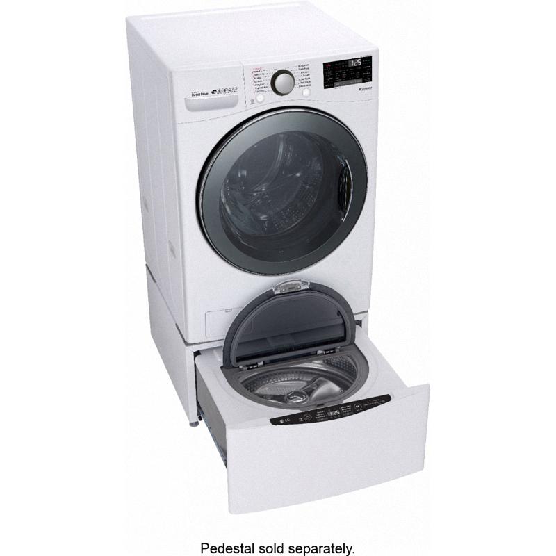 4.5 Cu. Ft. 14-Cycle Front-Loading Washer with Steam - White