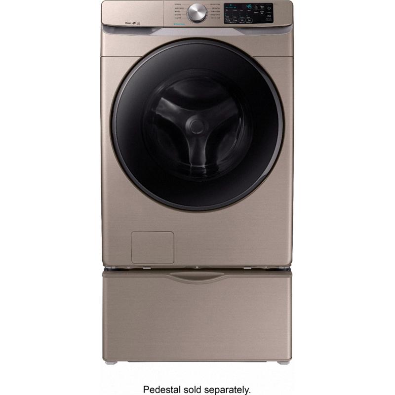 4.5 Cu. Ft. 10-Cycle High-Efficiency Front-Loading Washer with Steam - Champagne