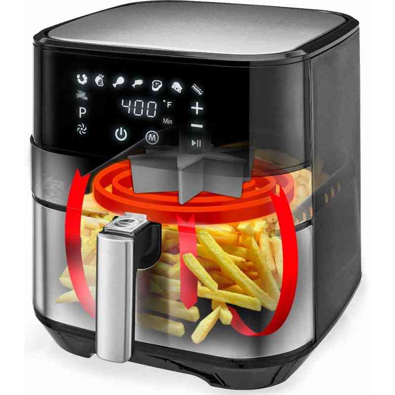 5.3 qt. Digital Air Fryer - Stainless Steel