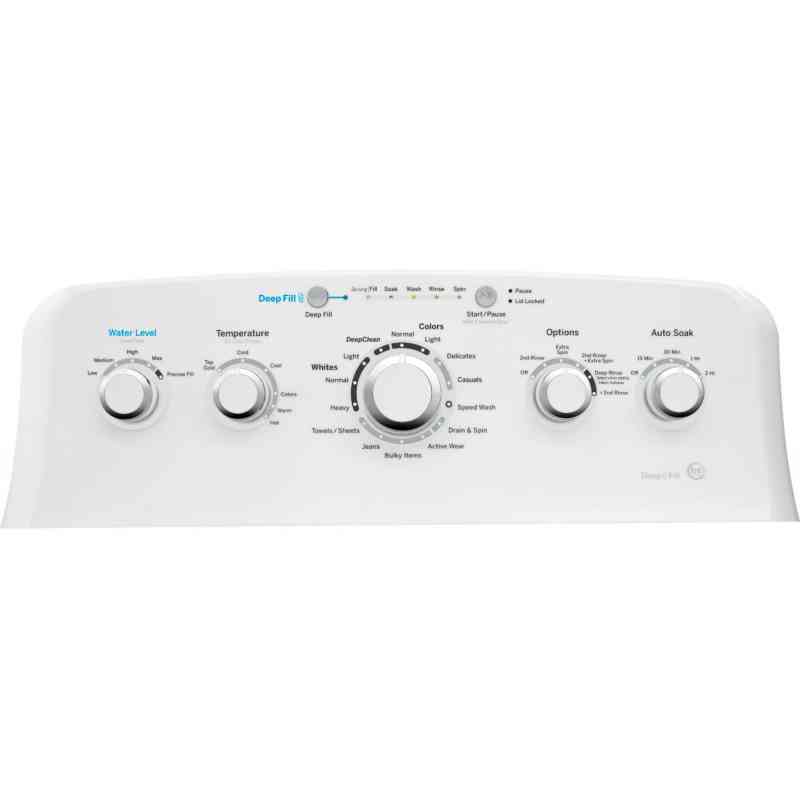 4.5 Cu. Ft. 14-Cycle Top-Loading Washer - White On White