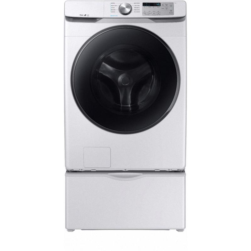 4.5 Cu. Ft. 10-Cycle High-Efficiency Front-Loading Washer with Steam - White