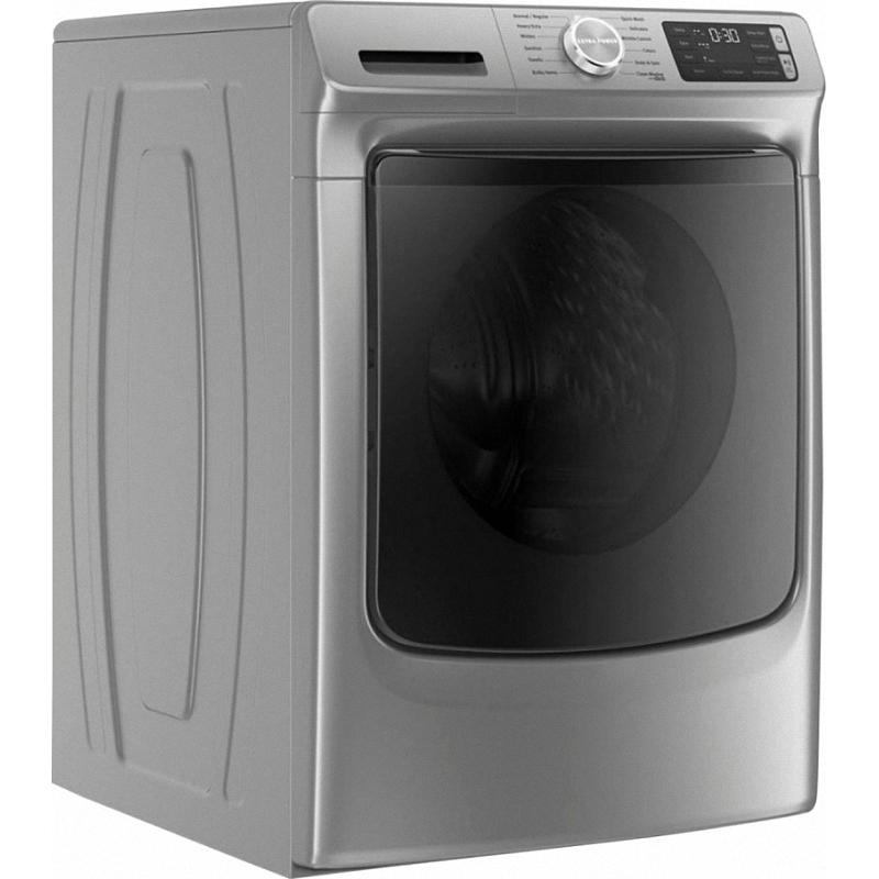 4.8 Cu. Ft. 12-Cycle High-Efficiency Front-Loading Washer with Steam - Metallic Slate