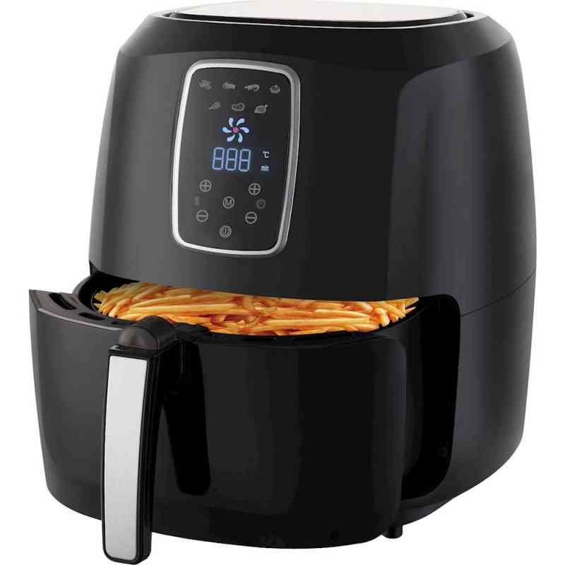 5.2L Digital Air Fryer - Black