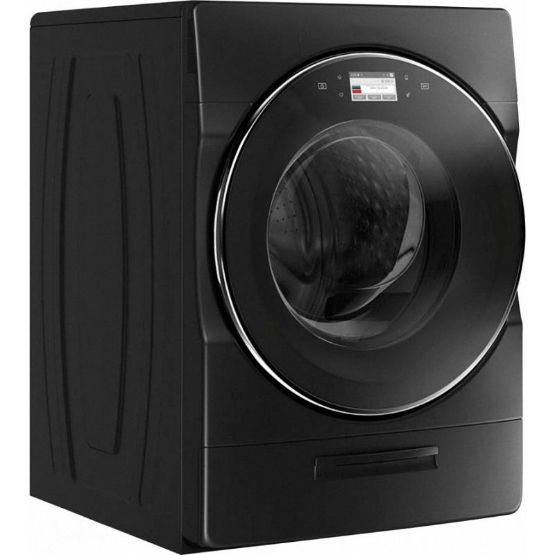 5.0 Cu. Ft. 37-Cycle High-Efficiency Front-Loading Washer with Steam - Black Shadow