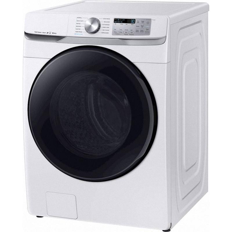 5.0 Cu. Ft. 12-Cycle Front-Loading Smart Wi-Fi Washer with Steam - White