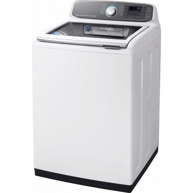 5.2 Cu. Ft. 13-Cycle High-Efficiency Top-Loading Washer with Steam - White