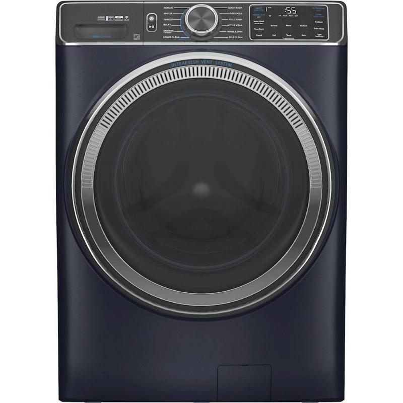 5.0 Cu. Ft. 12-Cycle High-Efficiency Front-Loading Washer with Steam Sapphire Blue