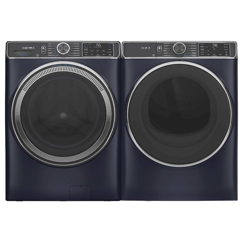 5.0 Cu. Ft. 12-Cycle High-Efficiency Front-Loading Washer with Steam Sapphire Blue