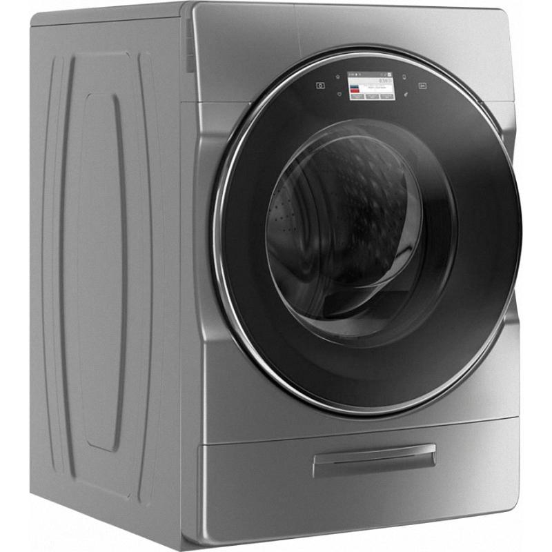 5.0 Cu. Ft. 37-Cycle High-Efficiency Front-Loading Washer with Steam - Chrome Shadow