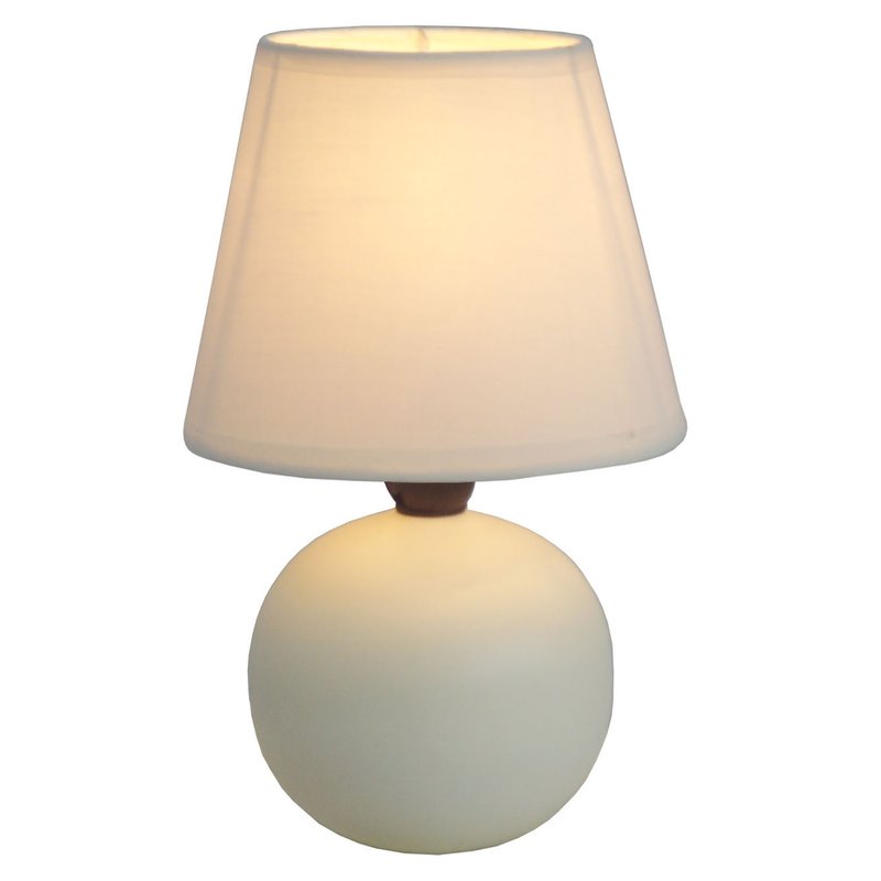 Louis Ceramic Globe Mini 9" Table Lamp